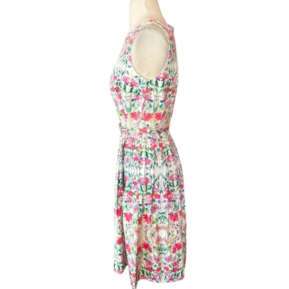 Talbots Floral Fit & Flare Dress - Picture 4 of 7